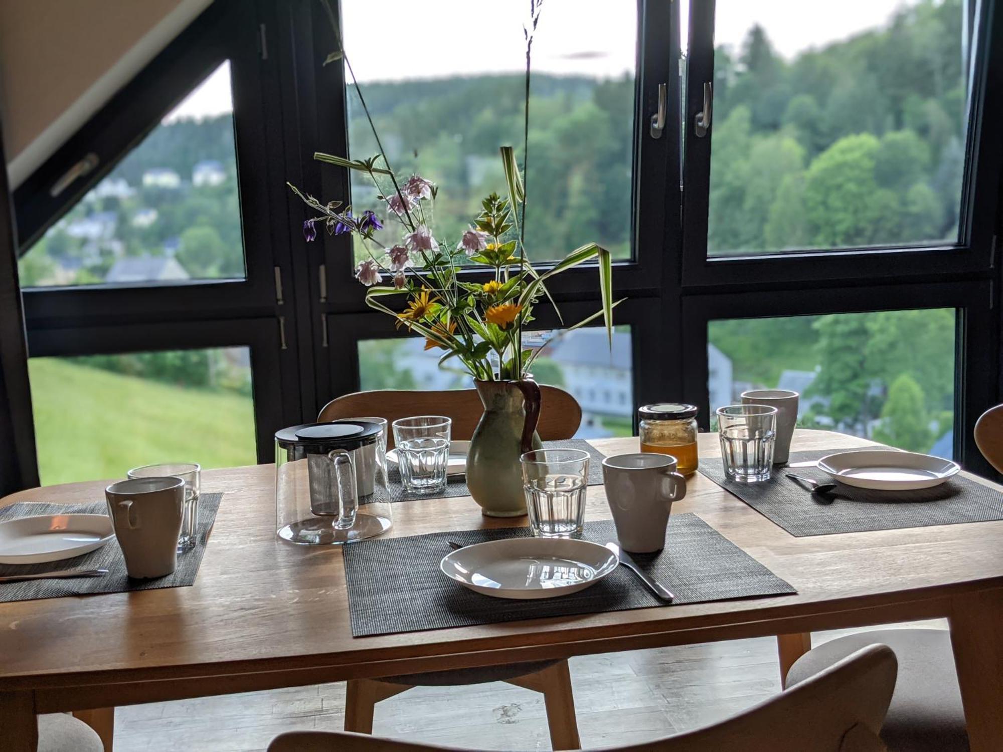 Ferienwohnung Muehl - Einfach Wohlfuehlen Marienberg Buitenkant foto